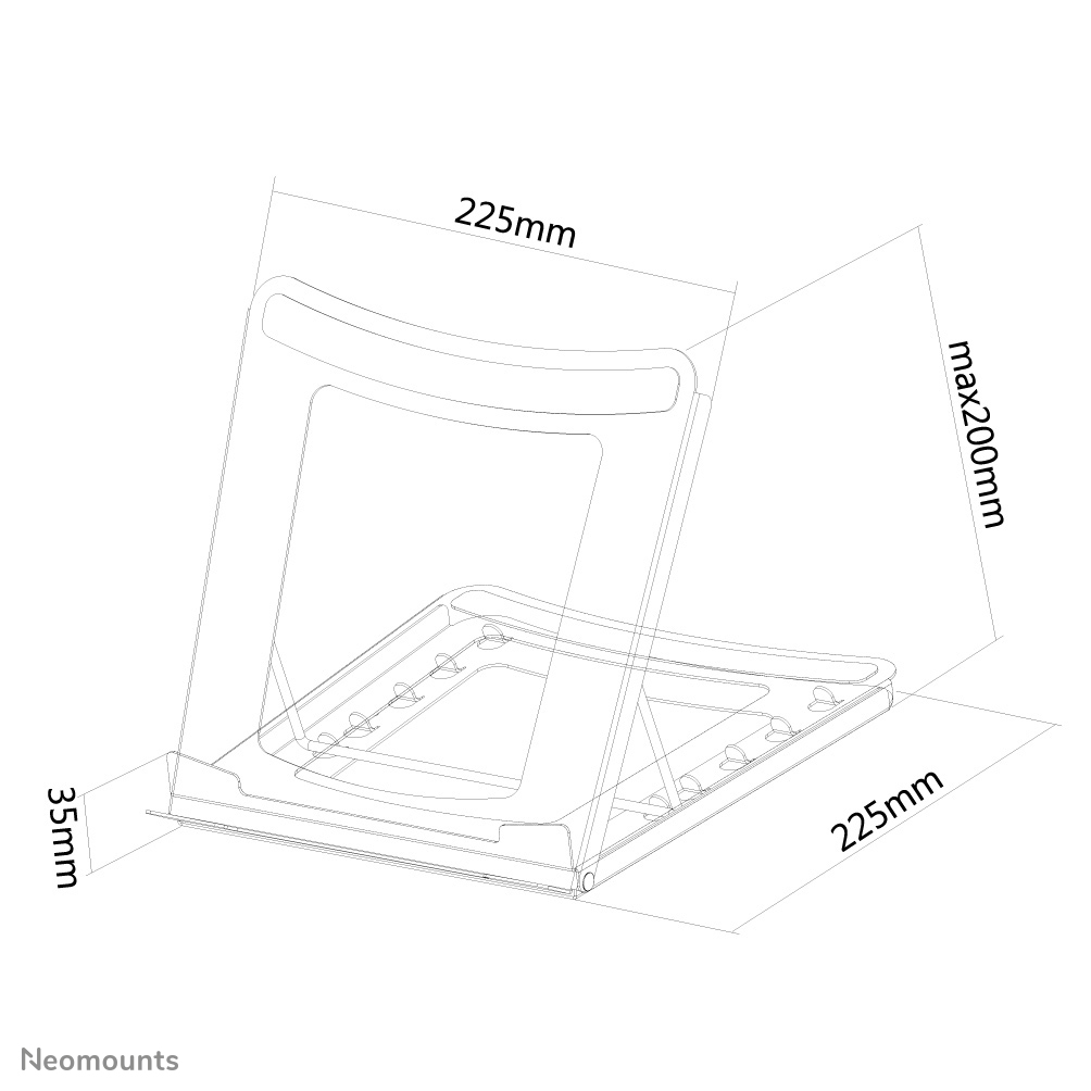 Soporte Neomounts para portátil

